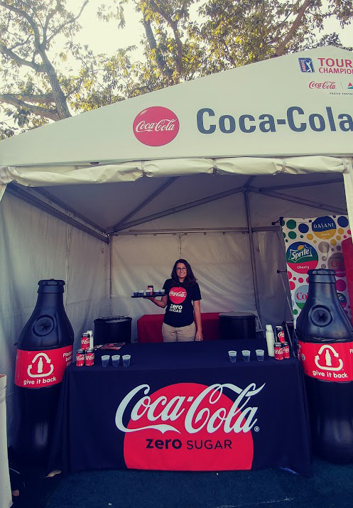 Coke Zer Sugar at the PGA National Championship in Georgia